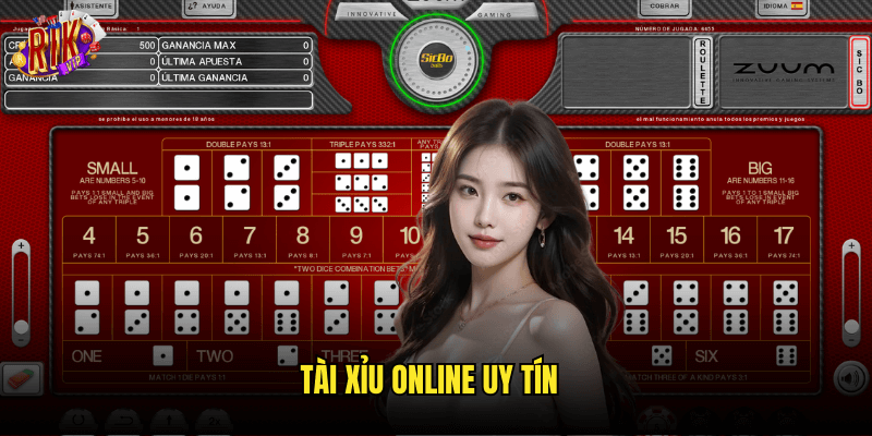 Tài Xỉu Online Uy Tín Rikvip: Sân Chơi Đẳng Cấp Cho Dân Cược 2025 4 Tài Xỉu Online Uy Tín